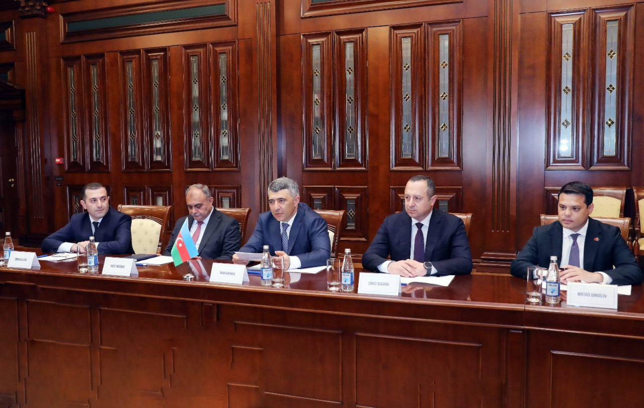 Muhsin Şentürk Azərbaycan Ali Məhkəməsində olub - FOTOLAR