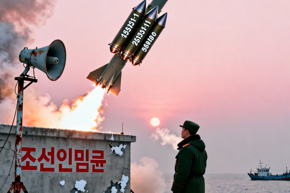 Şimali Koreyanın yeni silahı – 7 hektarlıq ərazini külə çevirən raket sınaqdan çıxarıldı