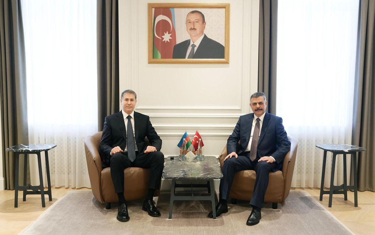 Vilayət Eyvazov Türkiyənin daxili işlər naziri ilə görüşüb - FOTOLAR
