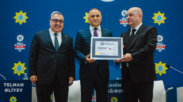 Veysəloğlu Şirkətlər Qrupu “Diamond” statuslu üzvlüklə təltif olundu - FOTO