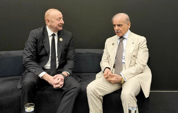 İlham Əliyev  Pakistanın Baş naziri ilə görüşüb