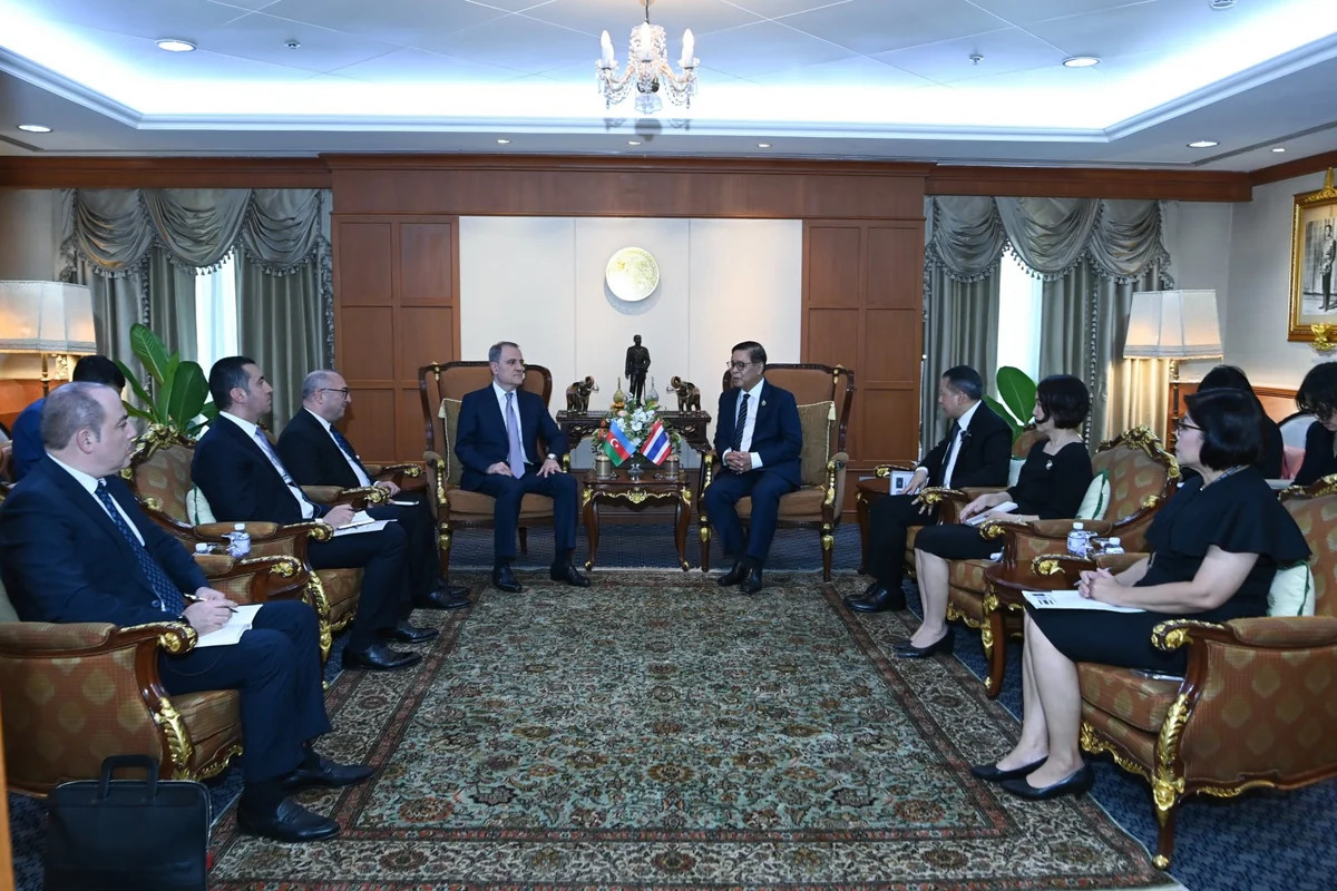 Ceyhun Bayramov Banqkokda: nazirlər görüşüb - FOTO