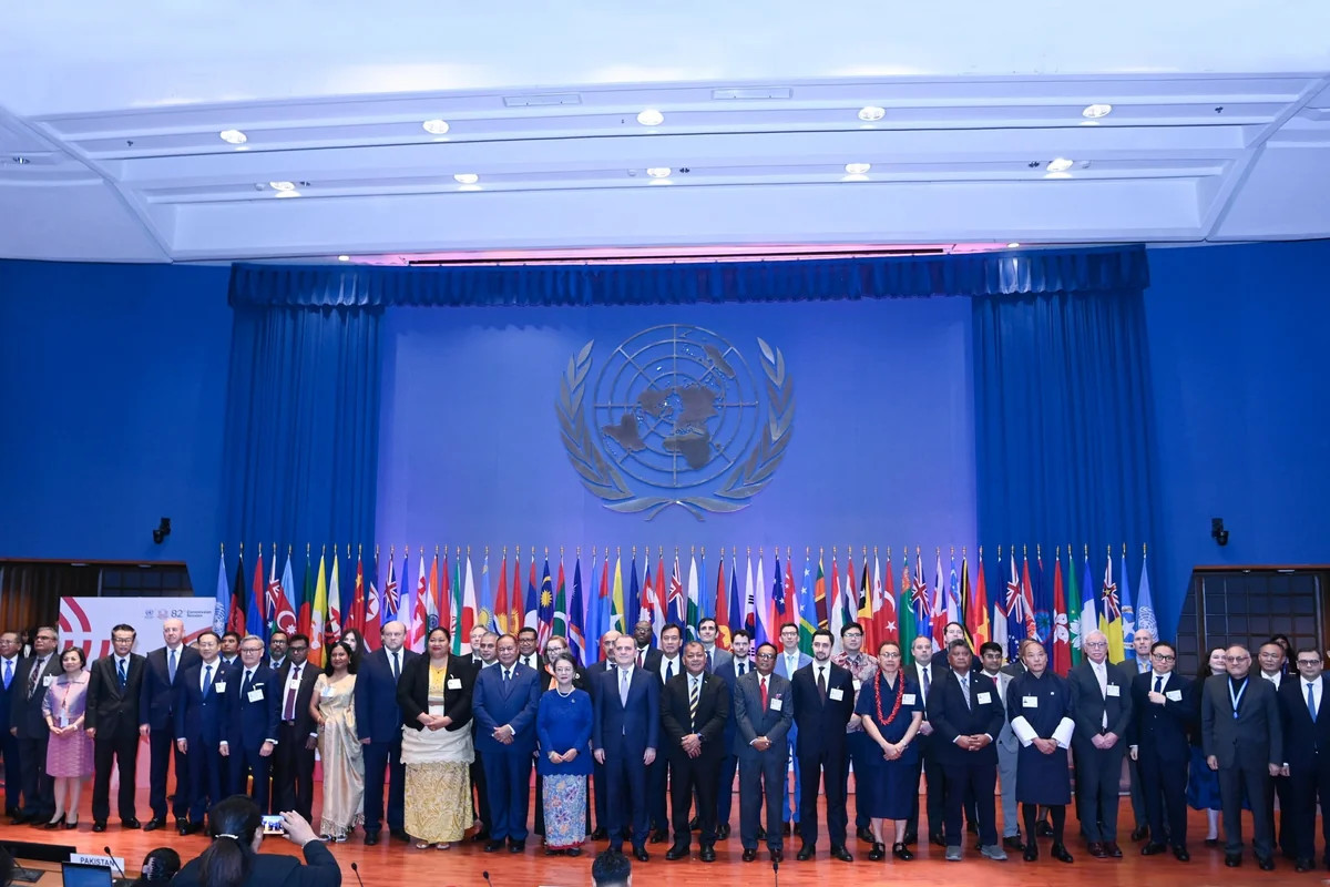 Ceyhun Bayramov 82-ci sessiyaya sədrlik edib - Bakı–Banqkok Bəyannaməsi qəbul olunub (FOTO)