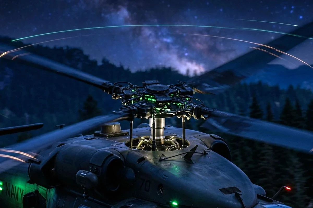 Ankarada hərbi helikopter qəzaya uğradı