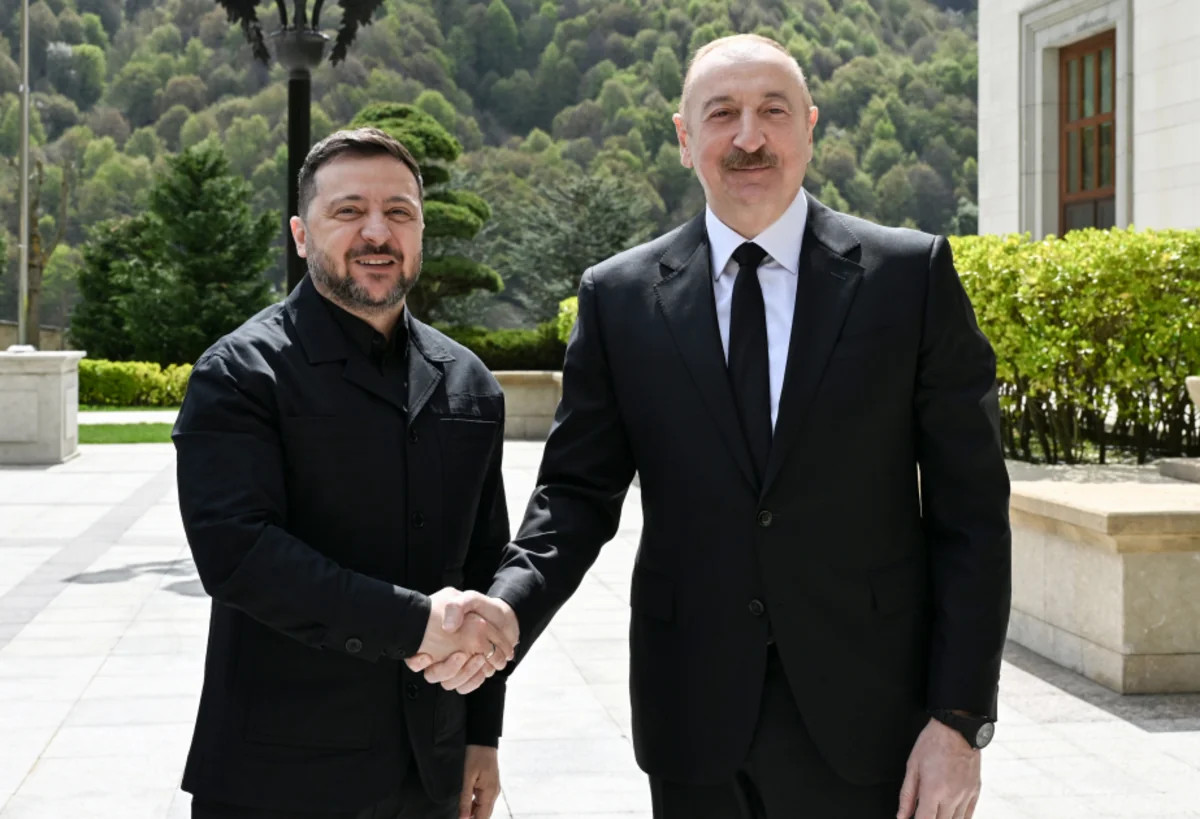 ZELENSKİ AZƏRBAYCANDA - İlham Əliyevlə görüşdə mühüm mesajlar verildi + FOTOLAR