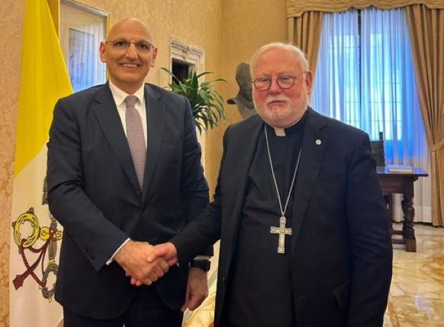 Elçin Əmirbəyov Vatikanda - FOTO