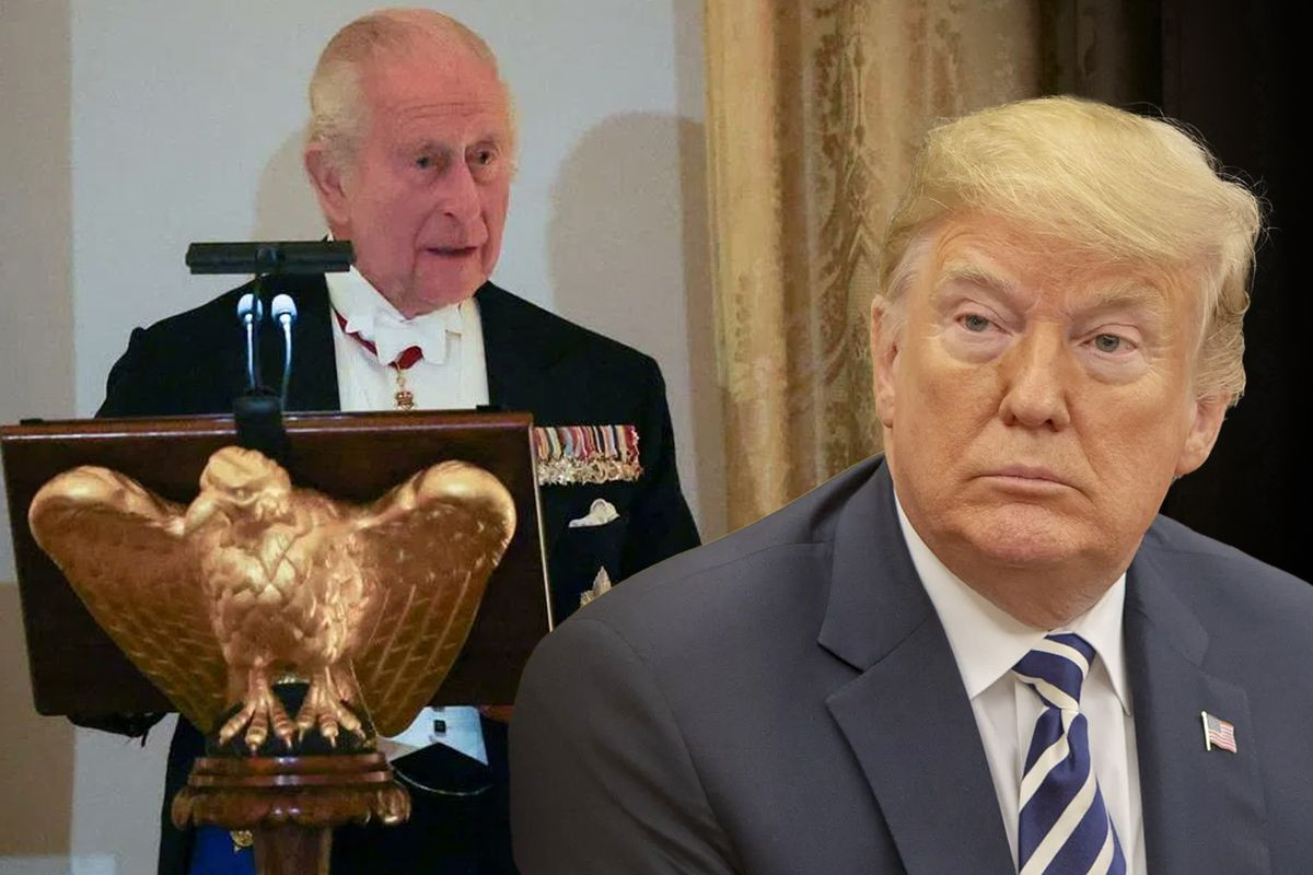 Kral Çarlz Trampa tarixi \"ayar\" verdi: \"Biz olmasaydıq, indi siz fransızca danışardınız\"