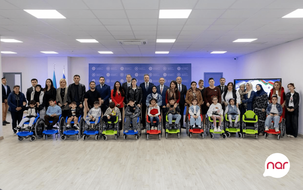 “Nar” beynəlxalq sosial təşəbbüsə tərəfdaş oldu - FOTOLAR