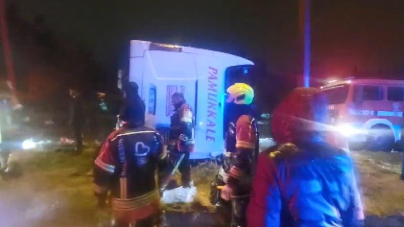 Türkiyədə sərnişin avtobusu aşdı: 3 ölü, 31 yaralı var