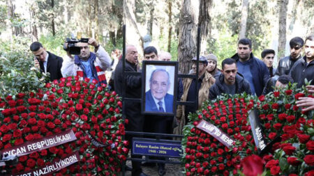 Rasim Balayevin qəbirüstü abidəsi 40 mərasimdən sonra qoyulacaq