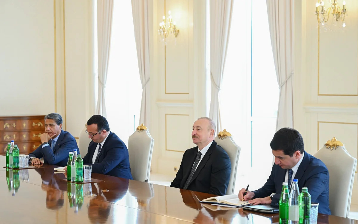 İlham Əliyev Slovakiya Milli Şurası sədrini qəbul edib - Müzakirə + FOTOLAR