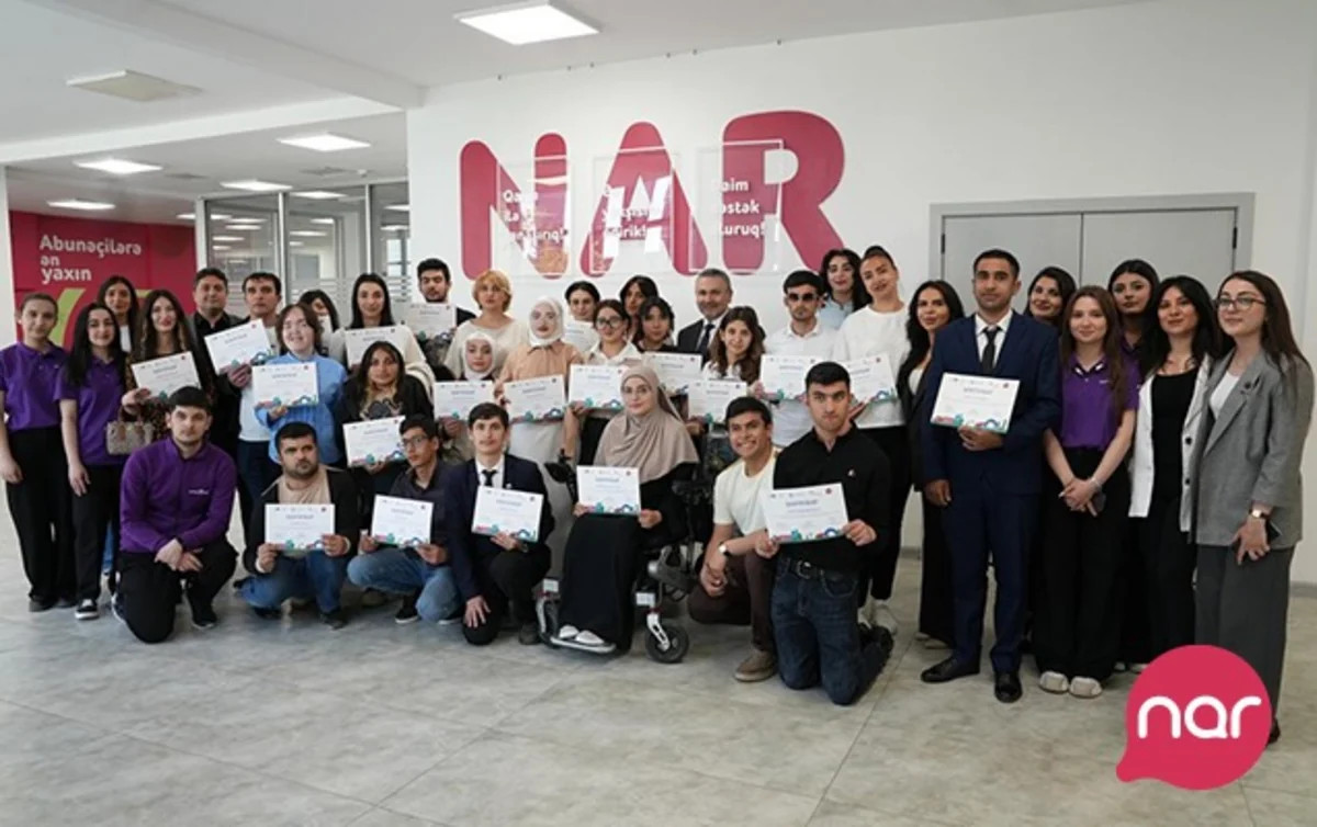 \"Nar\" WUF13 çərçivəsində inklüziv təcrübə proqramı iştirakçılarını təltif edib - FOTOLAR