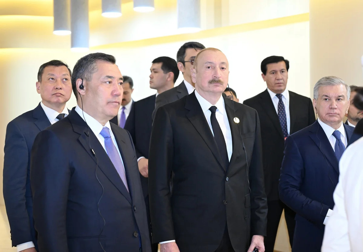 Prezidentlər Türküstanda - FOTOLAR