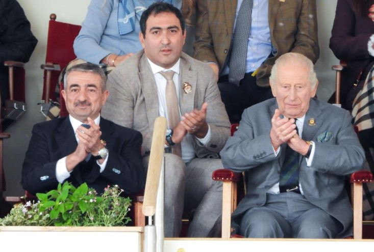 DSX rəisi Britaniya kralı ilə bir arada - FOTOLAR