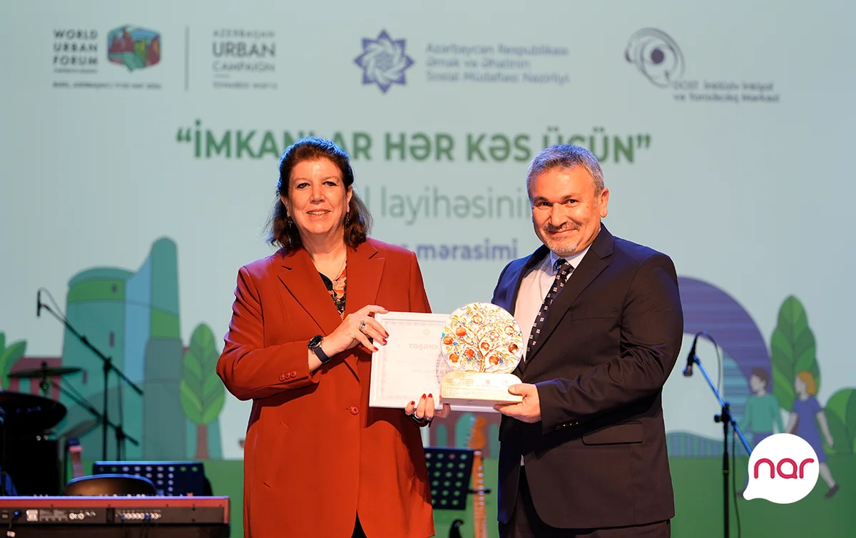 \"Nar\" \"İmkanlar hər kəs üçün\" layihəsinin bağlanış mərasimində iştirak edib