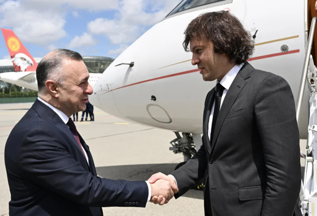 Gürcüstanın Baş naziri Azərbaycana səfərə gəlib