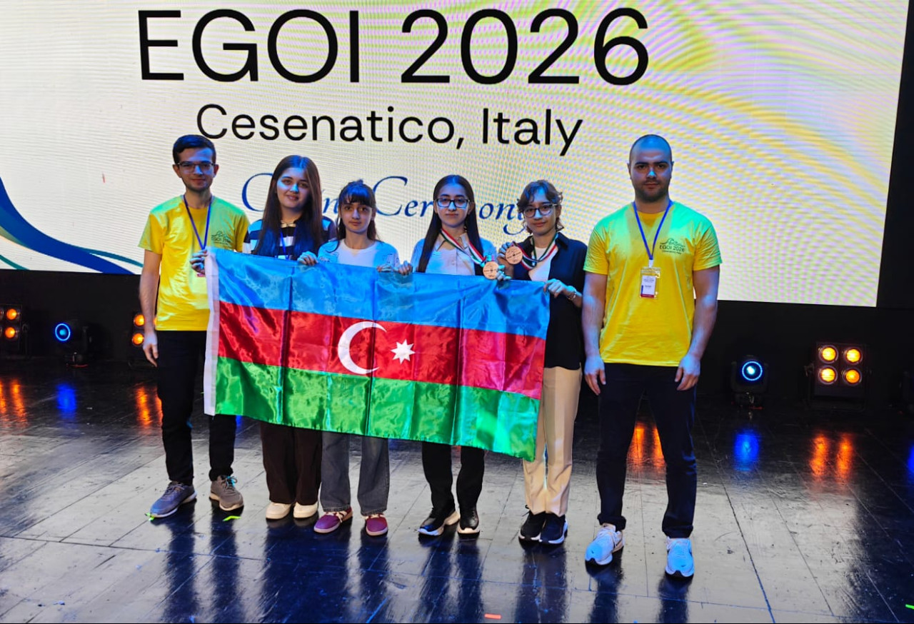Azərbaycan məktəbliləri EGOI 2026-da iki medal qazanıblar