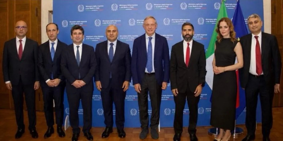 Rövşən Nəcəf İtaliyada - Yeni vəzifəyə təyin olunan sabiq nazir də tədbirdə göründü (FOTOLAR)