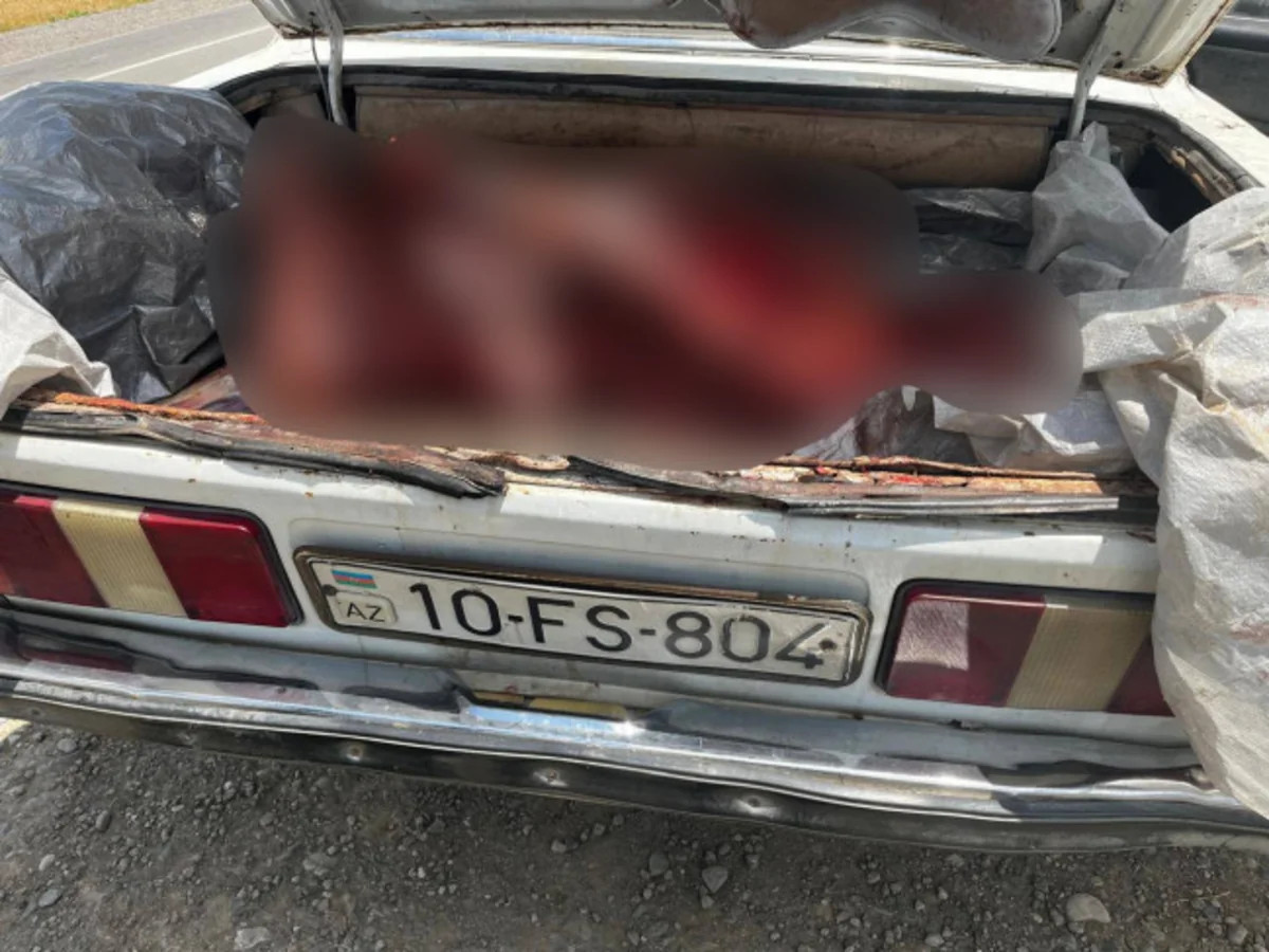 Xocavənddən Beyləqana 120 kq yararsız əti satmağa aparan şəxs saxlanılıb