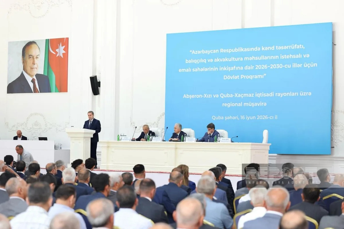 Prezidentin köməkçisi və nazirlər daha bir bölgədə - Müşavirə keçirildi, tapşırıqlar verildi (Yenilənib)