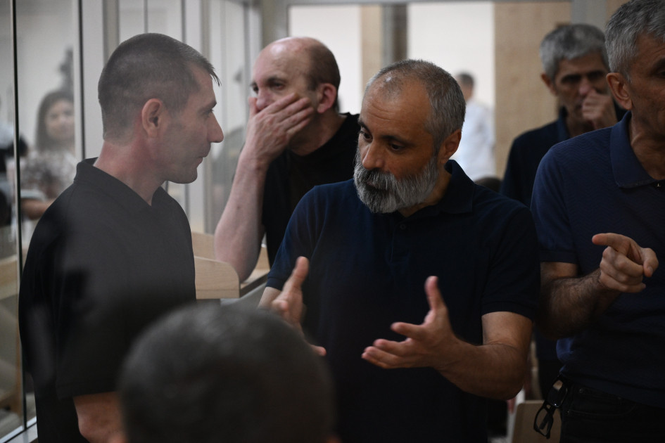 Arayik Harutyunyan, Arkadi Qukasyan, Bako Sahakyan... - Ermənistan vətəndaşları Bakıda yenidən hakim qarşısında + FOTOLAR