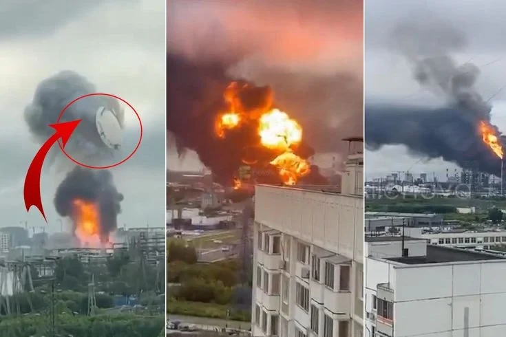 Ukrayna Moskvaya ağır zərbələr endirdi: binalar havaya uçuruldu, neft zavodları vuruldu, Putin isə… (FOTOLAR)&nbsp;&nbsp;