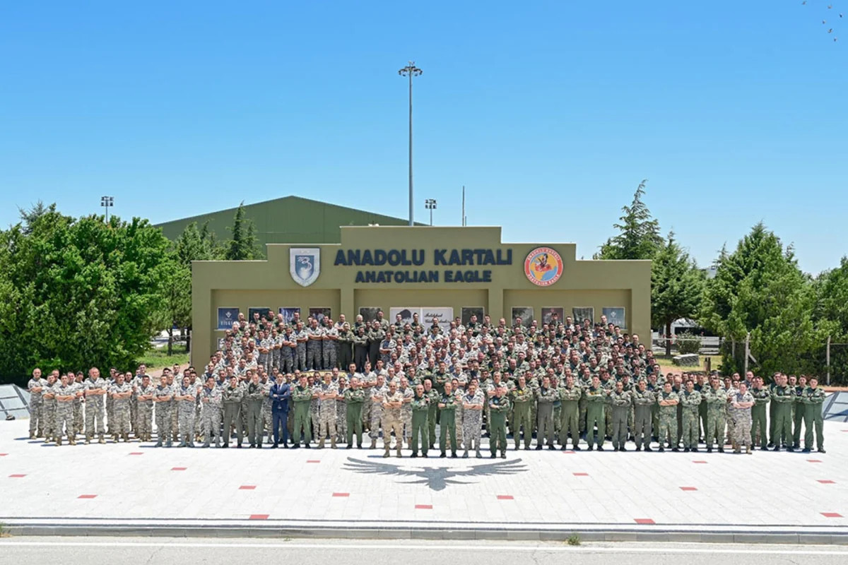Azərbaycan hərbçiləri \"Anadolu Qartalı - 2026\" taktiki-uçuş təlimində - FOTOLAR