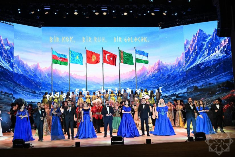 Azərbaycanda \"Türk Dünyası Həftəsi\" başlayıb - ÇIXIŞ + FOTOLAR (YENLƏNİB)/