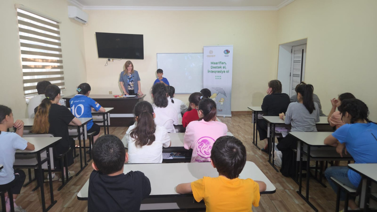 Maariflən, dəstək al, inteqrasiya ol” layihəsi: İnsan alveri risklərinə qarşı kompleks dəstək tədbirləri həyata keçirilir