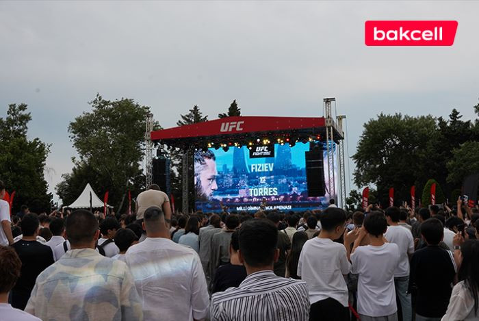 Bakcell ilə Bakıda unudulmaz UFC həyəcanı yaşandı - FOTOLAR