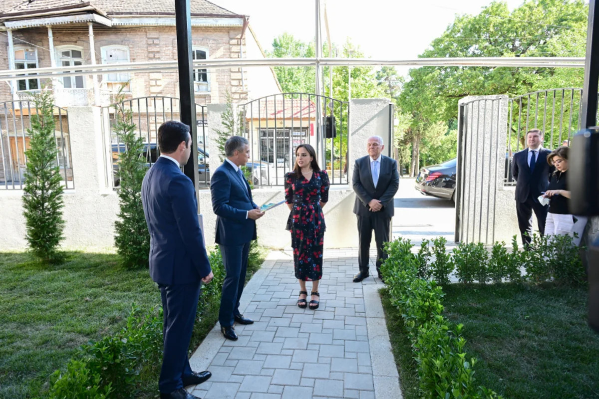 Leyla Əliyeva Şəkidə - FOTOLAR