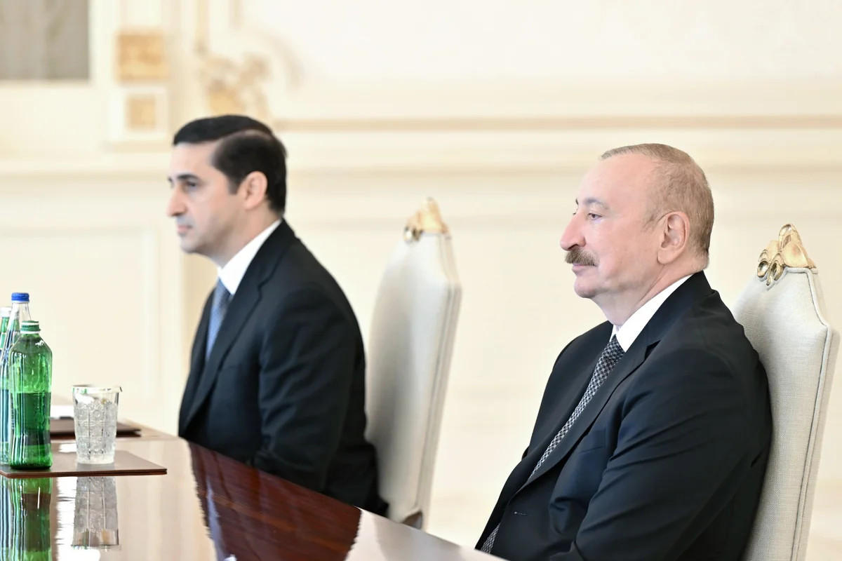 Türkiyənin ədliyyə naziri Bakıda - Prezident İlham Əliyev qəbul etdi + FOTOLAR