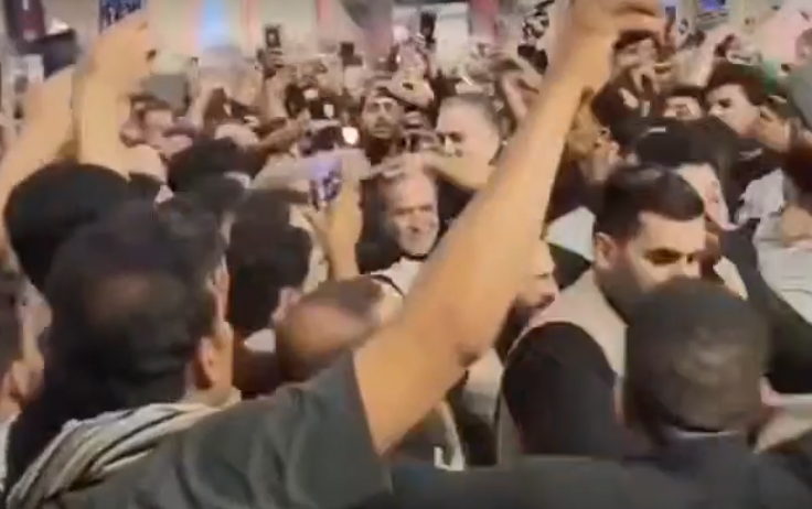 Pezeşkianla XİN başçısına İraqda hücum olub - VİDEO