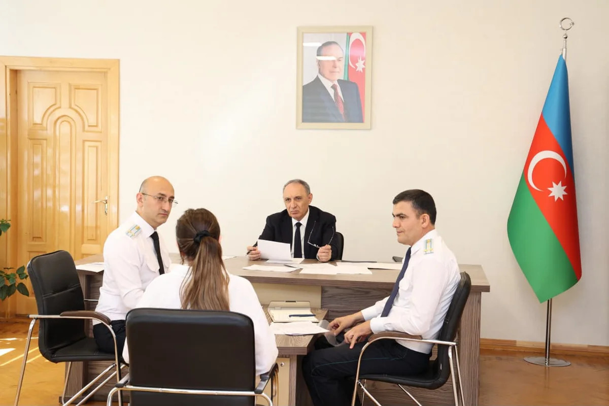 Baş prokuror Balakəndə vətəndaşları qəbul edib