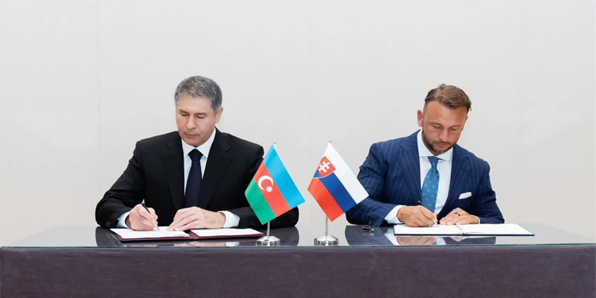 Azərbaycan və Slovakiya arasında Anlaşma Memorandumu imzalanıb - FOTO