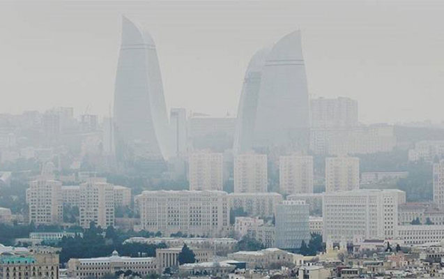 Bakıda və Abşeron yarımadasını toz basıb