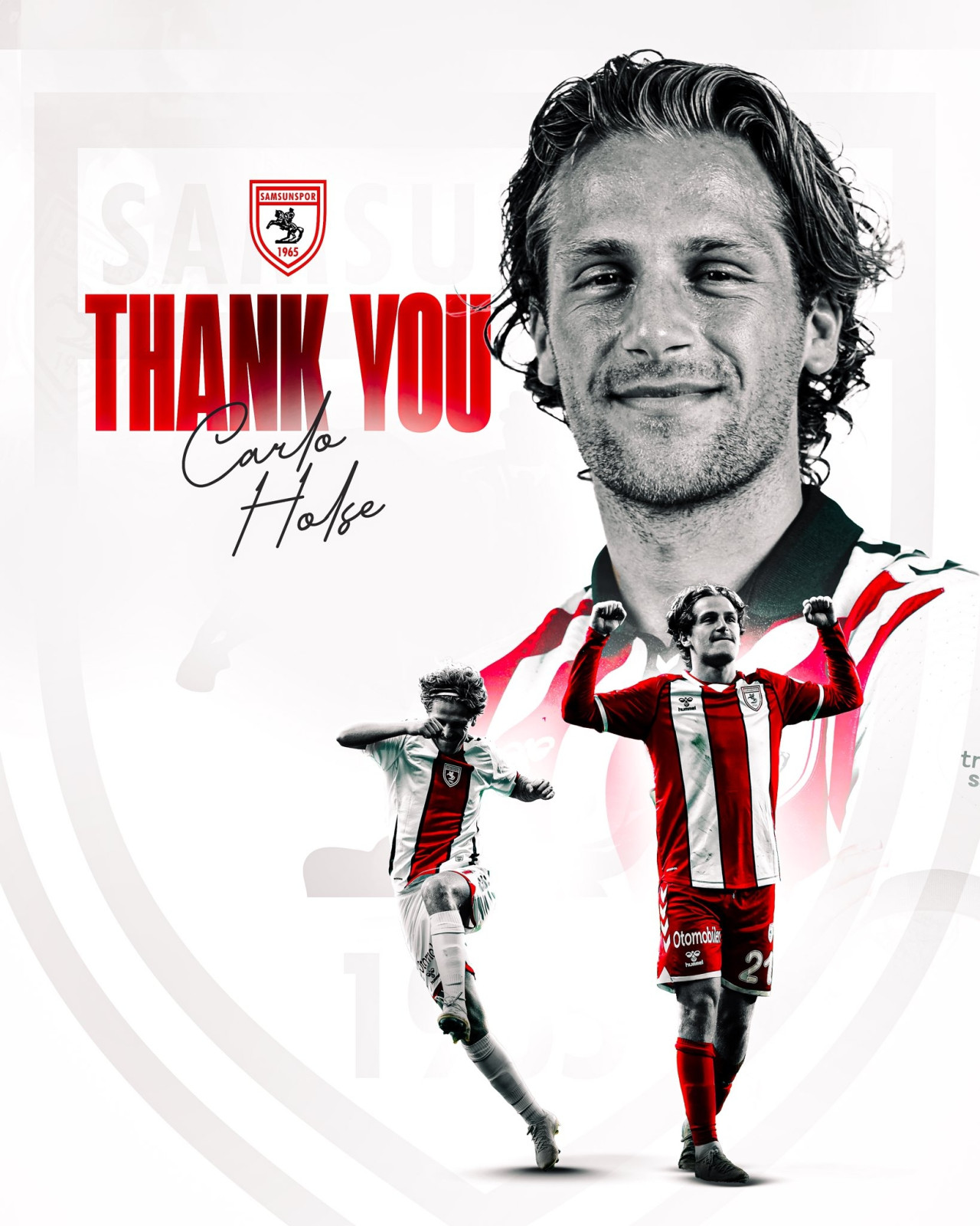 Karlo Holsen \"Samsunspor\"dan ayrıldı