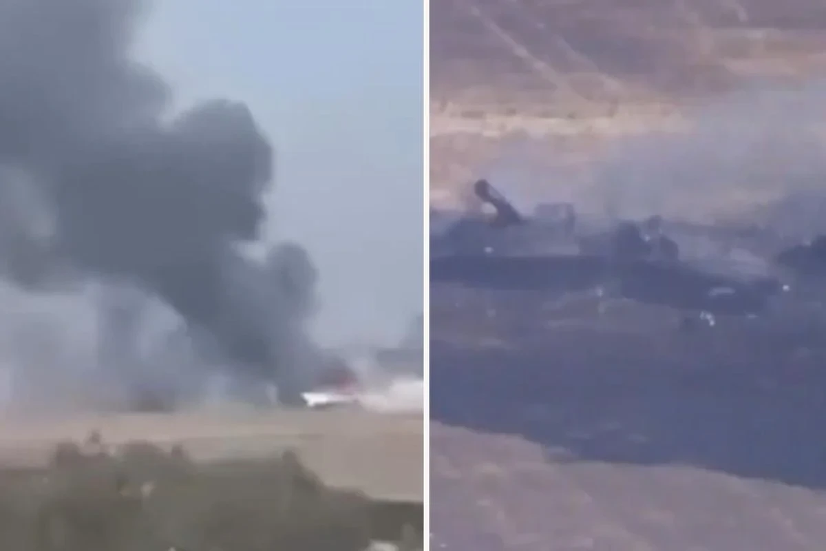 F-35 qırıcı təyyarəsi hərbi bazada qəzaya uğrayıb