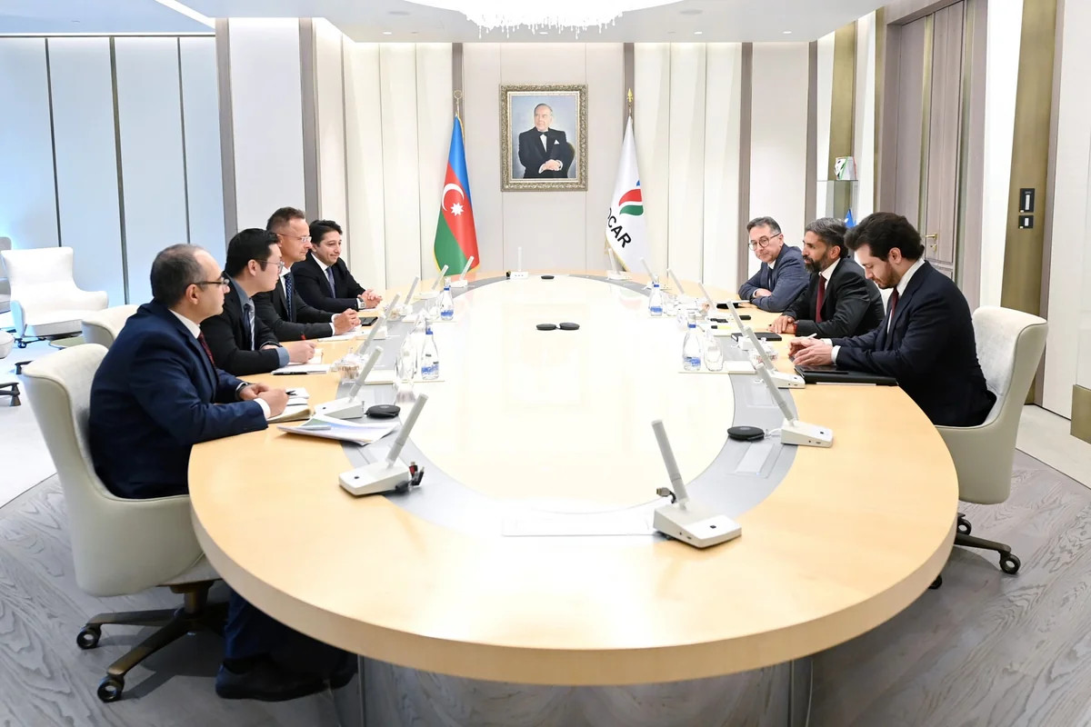 SOCAR-ın prezidenti BYD şirkətinin rəsmisi ilə görüşüb