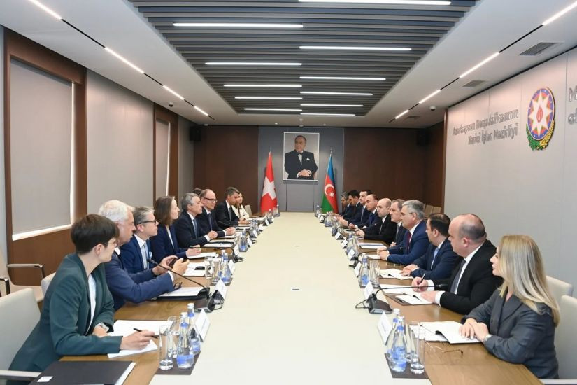 Ceyhun Bayramov ATƏT sədri ilə geniş tərkibdə görüş keçirib - MÜZAKİRƏ + FOTO