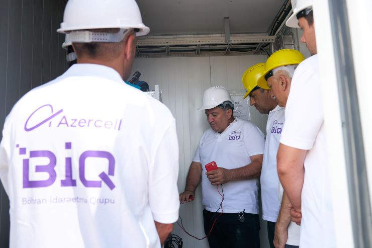 Azercell Böhran İdarəetmə Qrupu layihəsinin əhatə dairəsini genişləndirir - FOTOLAR