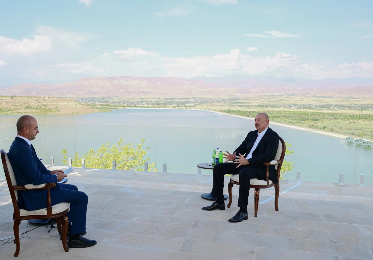 \"Bəli, mütləq, mütləq, bu olacaq\" - Prezident İlham Əliyevin MÜSAHİBƏSİ (FOTOLAR)