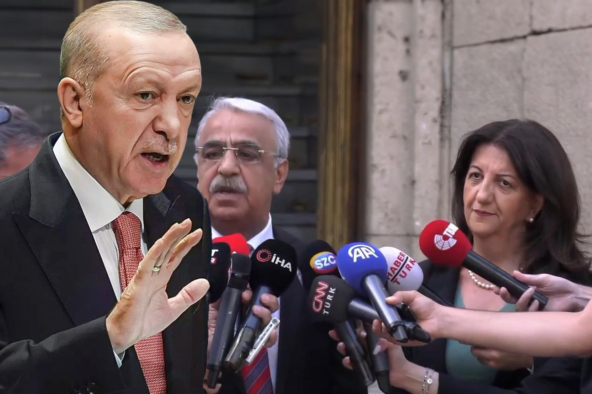Ərdoğan DEM Partiya rəhbərliyini qəbuil etdi - 5 əsas müzakirə