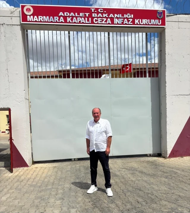 Prezidentliyə keçmiş namizəd İmamoğlu ilə görüşüb - Həbsxanada + FOTO