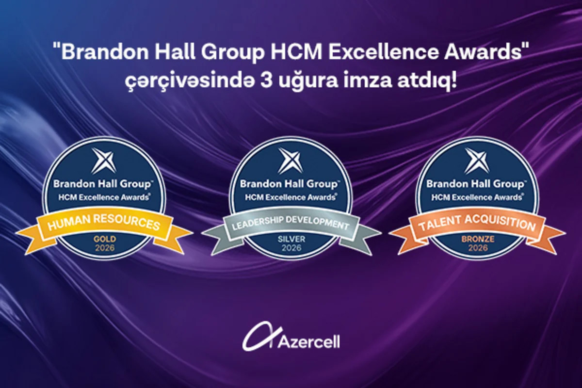 \"Azercell\" \"Brandon Hall Group HCM Excellence Awards\"da üç mükafat qazanıb