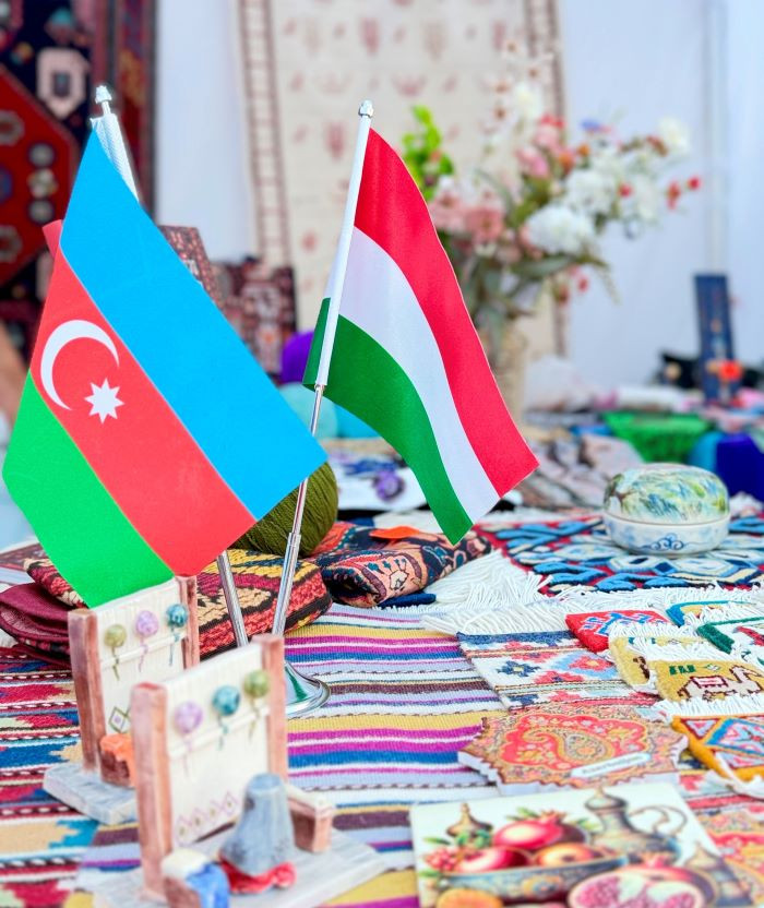 Milli Xalça Muzeyi Budapeştdə Beynəlxalq Xalq Sənətkarları Festivalında iştirak edib - FOTO