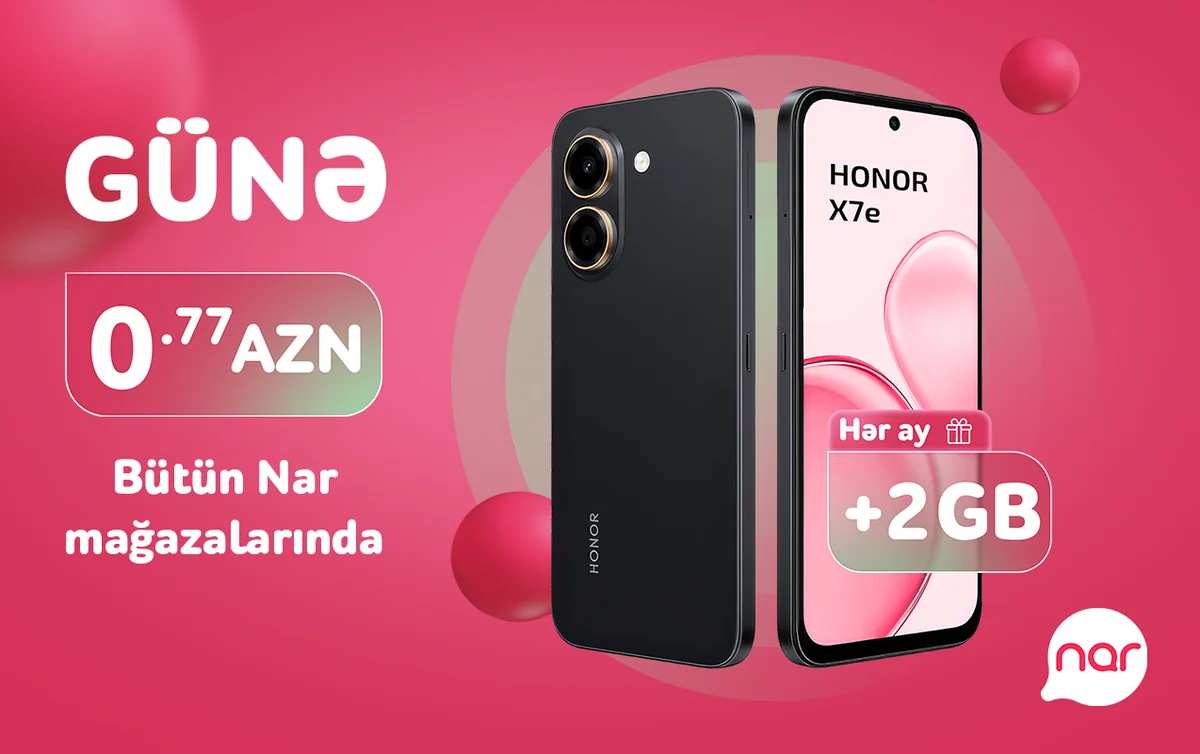 Günə 77 qəpiyə \"Nar\"dan smartfon!