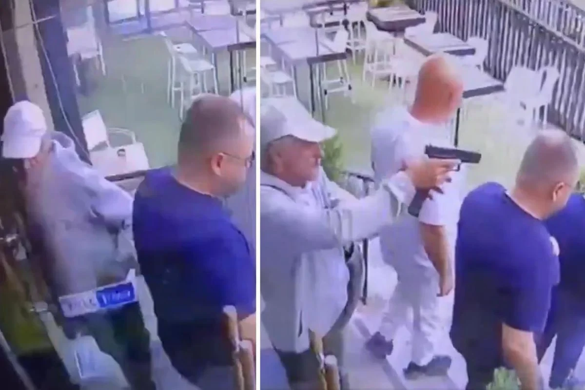 Avtoritet \"zapravka\"da belə vuruldu - FOTO