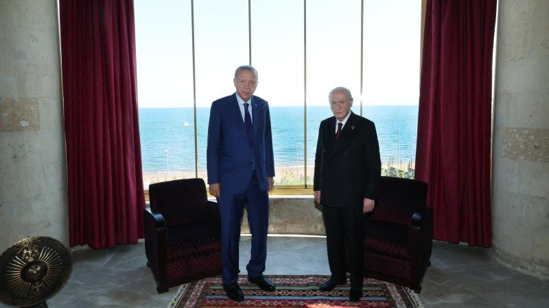 Prezident Ərdoğan Baxçalı ilə görüşüb
