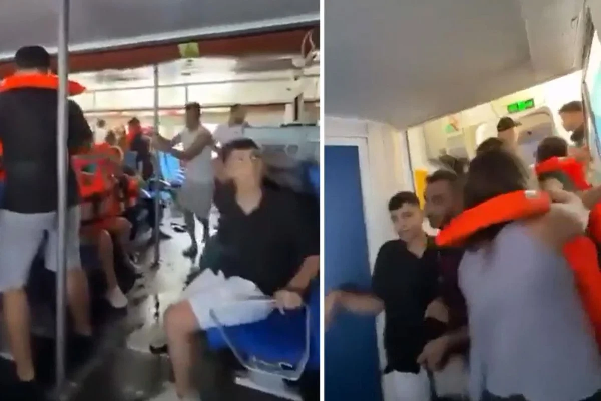 Şimali Kiprdə 260 sərnişini daşıyan gəmi batıb (Yneilənib)